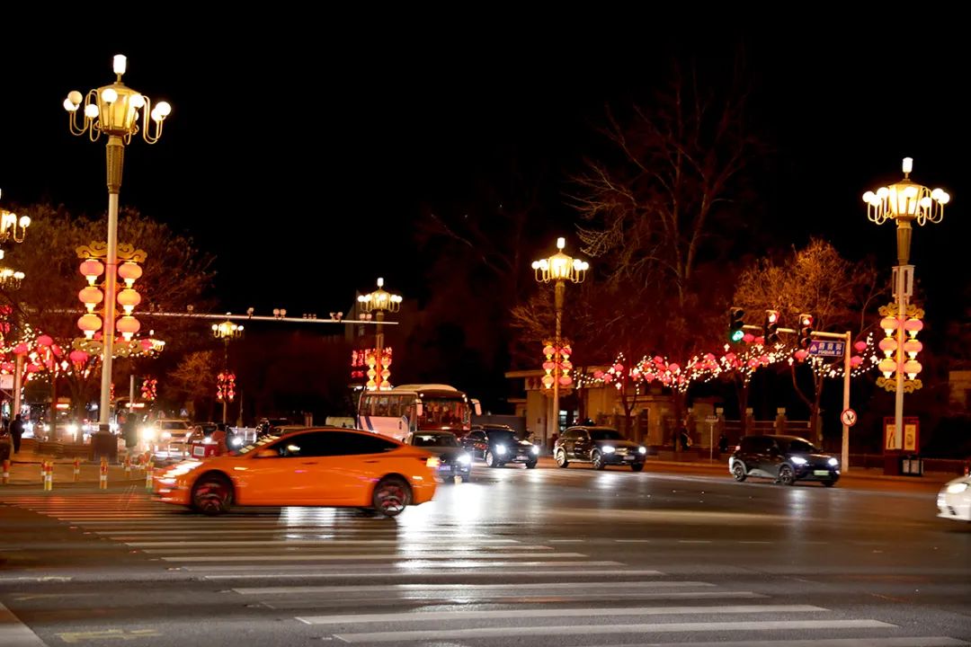 氛围组"上线"!顺义璀璨夜景迎新春