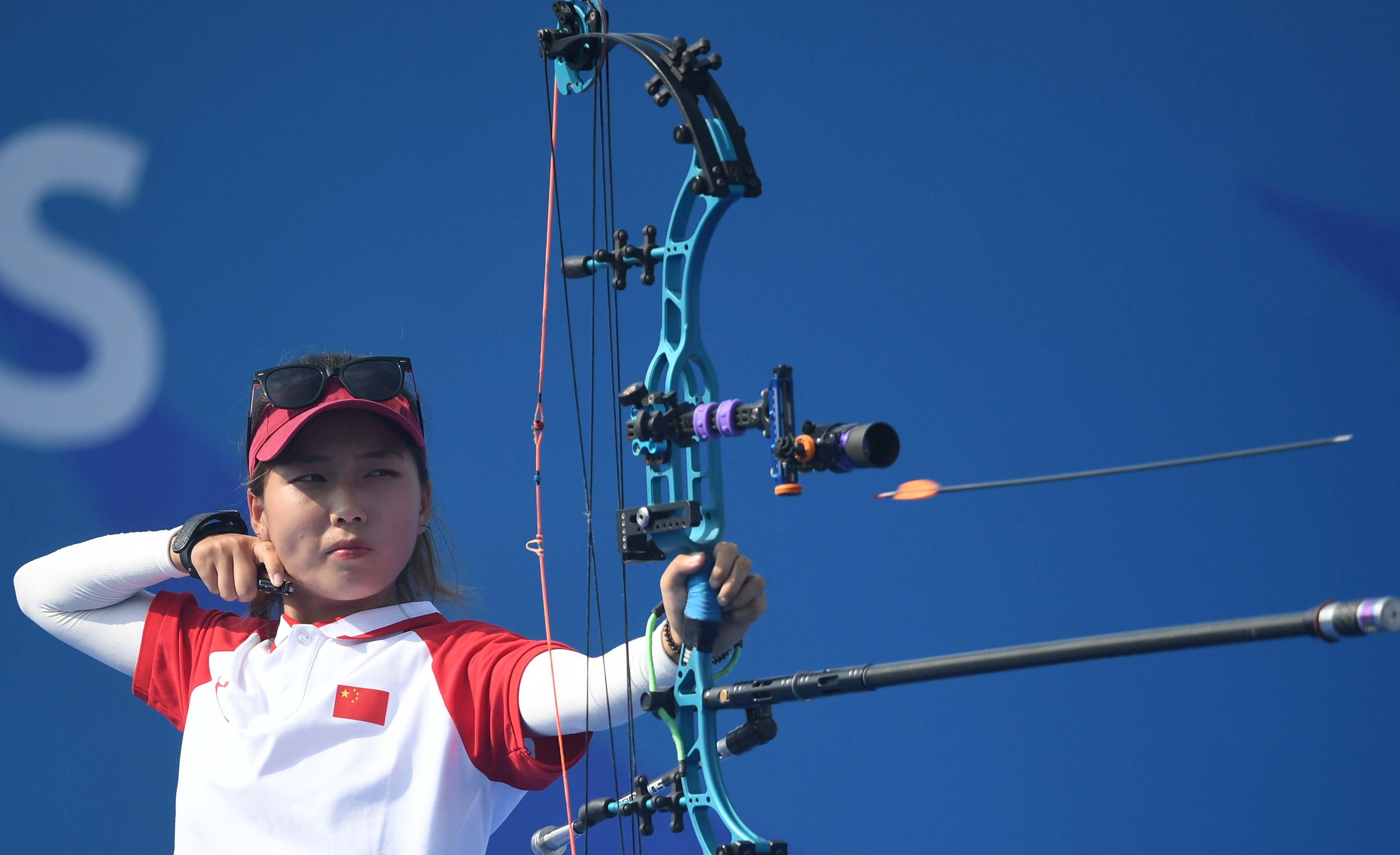 中国女子射箭队美女图片