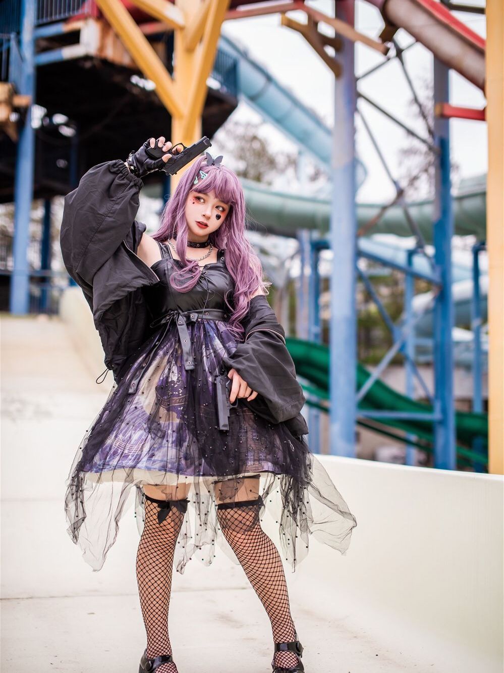 有一种洛丽塔叫"苍蝇裙",远看很酷,近看很美,优雅又大气