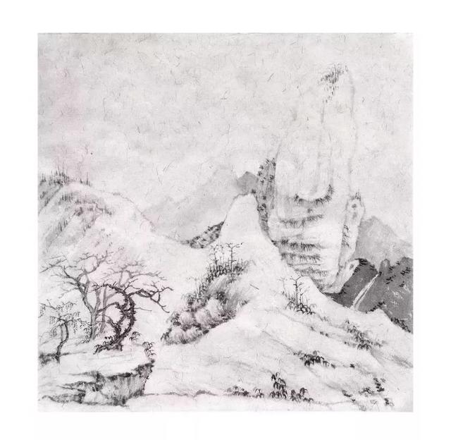 山水画家山东理工大学张弓长作品欣赏