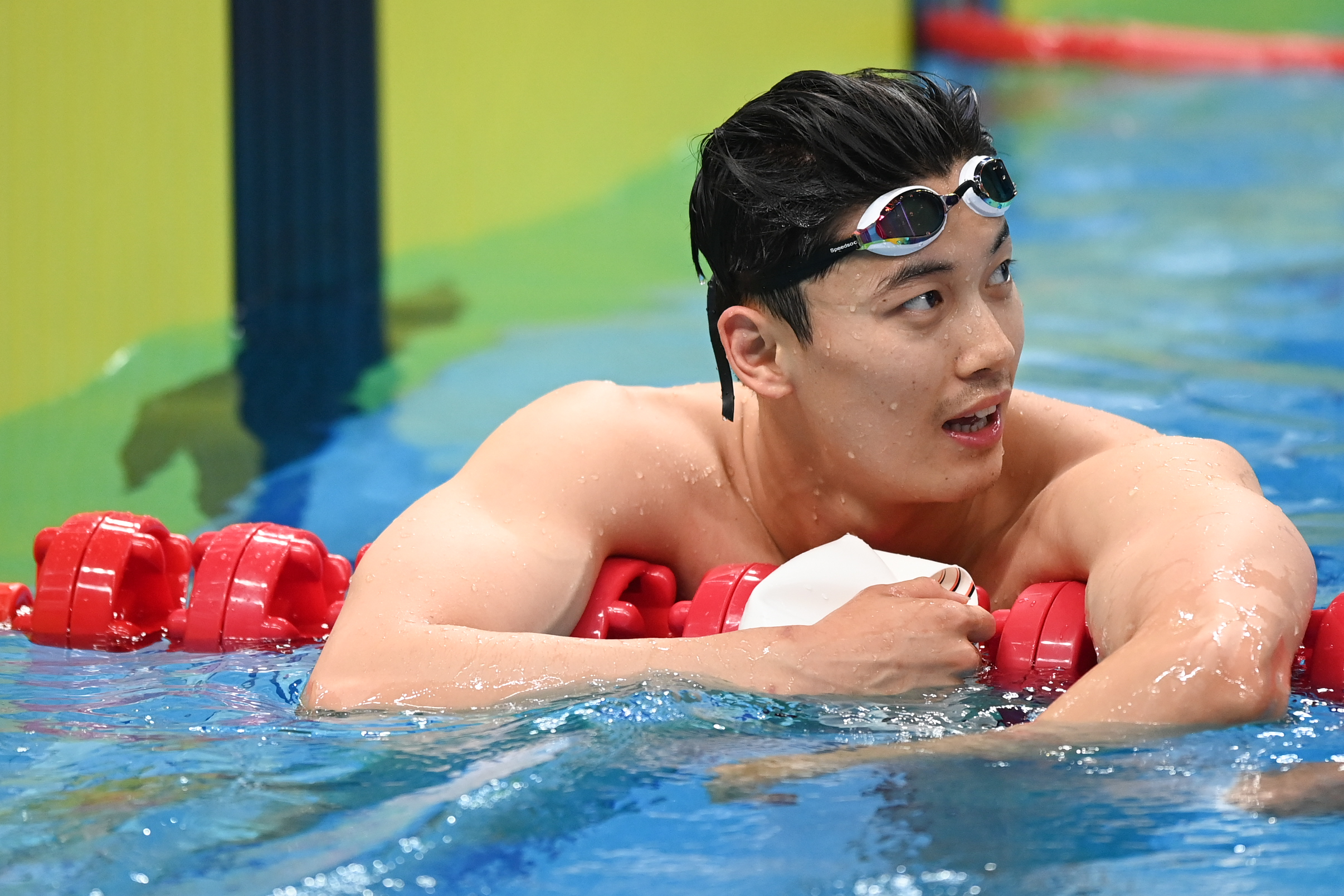 游泳——全国冠军赛:男子200米自由泳决赛赛况