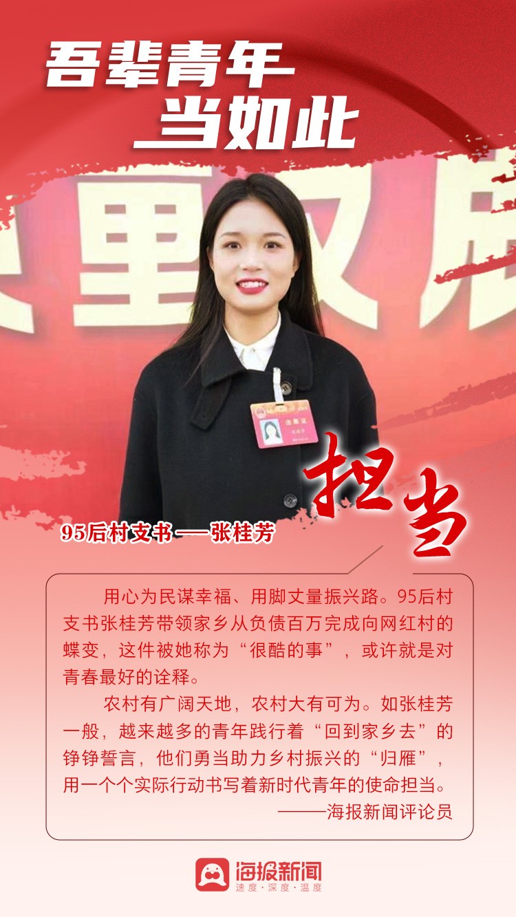 海报图评丨吾辈青年当如此