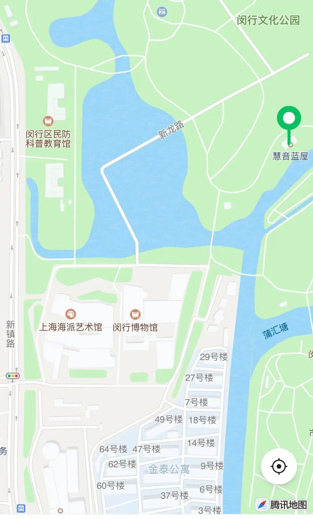 闵行公园平面图图片
