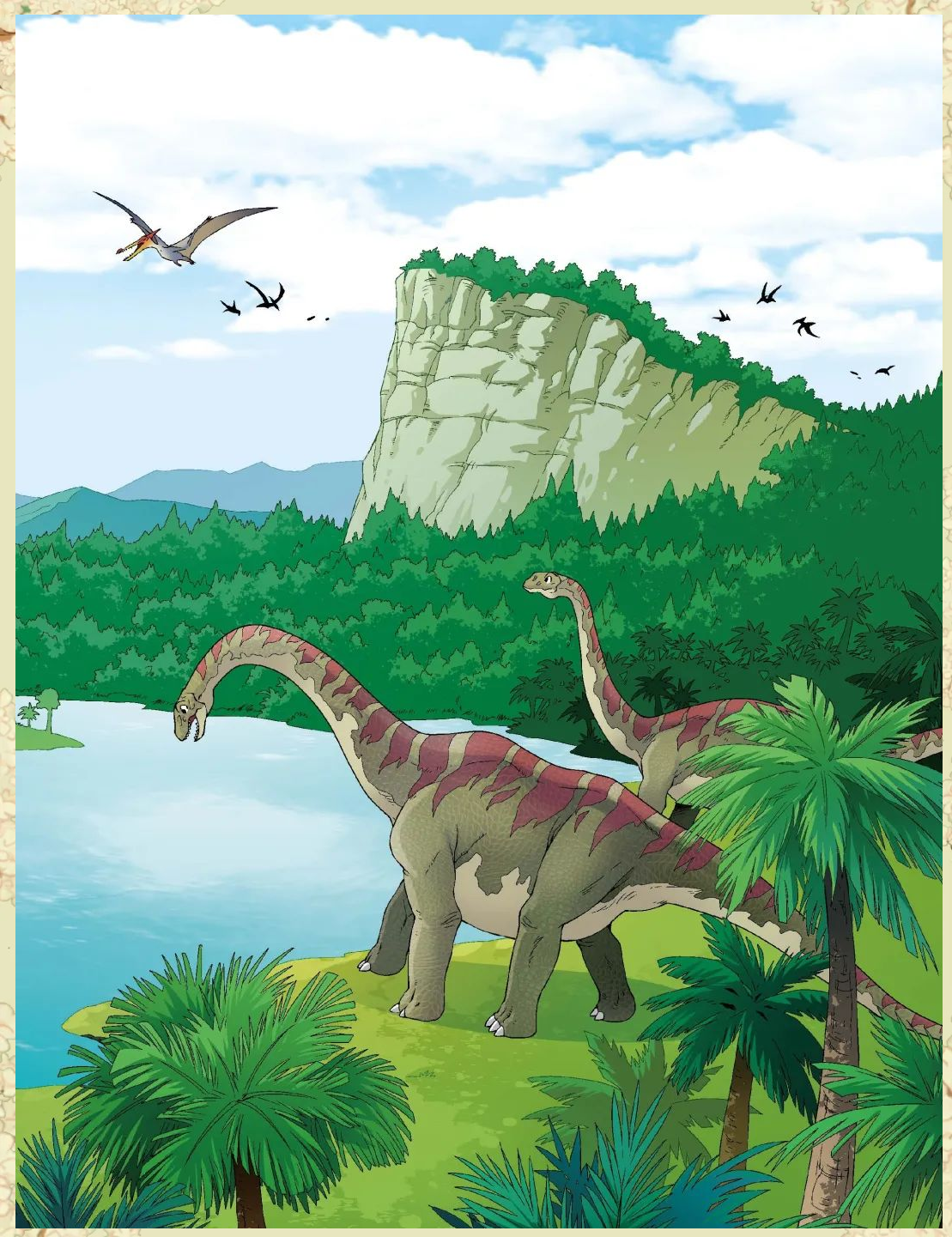 揭秘恐龙时代的奥秘