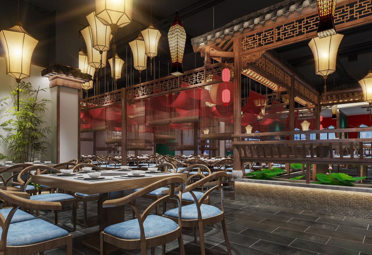 简阳烤鱼店装修设计的要点有哪些