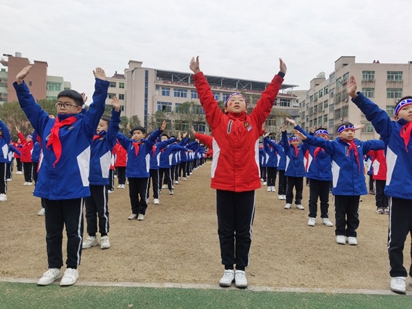 水头一小举办大课间活动比赛