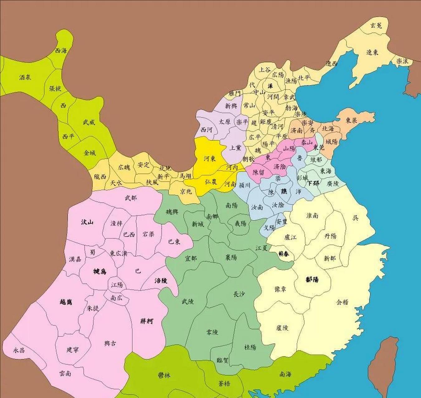汉代地图高清版大图图片