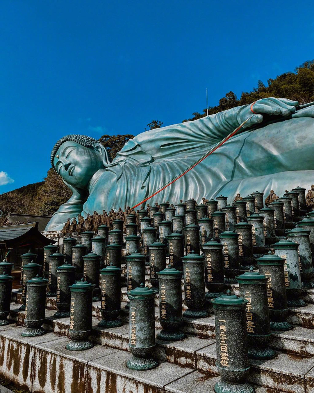 世界最大青铜卧佛 长41米重达300吨,据说见过就会心想事成!