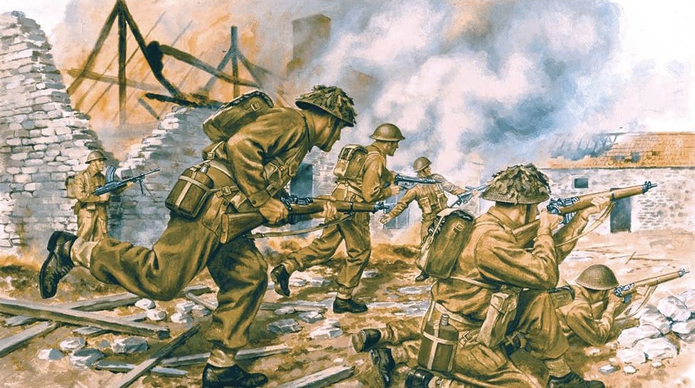 二战时期,英德军队在"袖珍国"圣马力诺境内的战斗