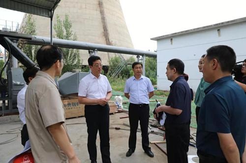 高青县委书记王金栋调研城区供热工作