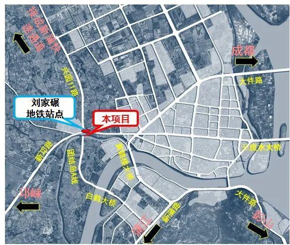 老码头到地铁站步行只需15分钟!刘家碾石头河中桥即将通车
