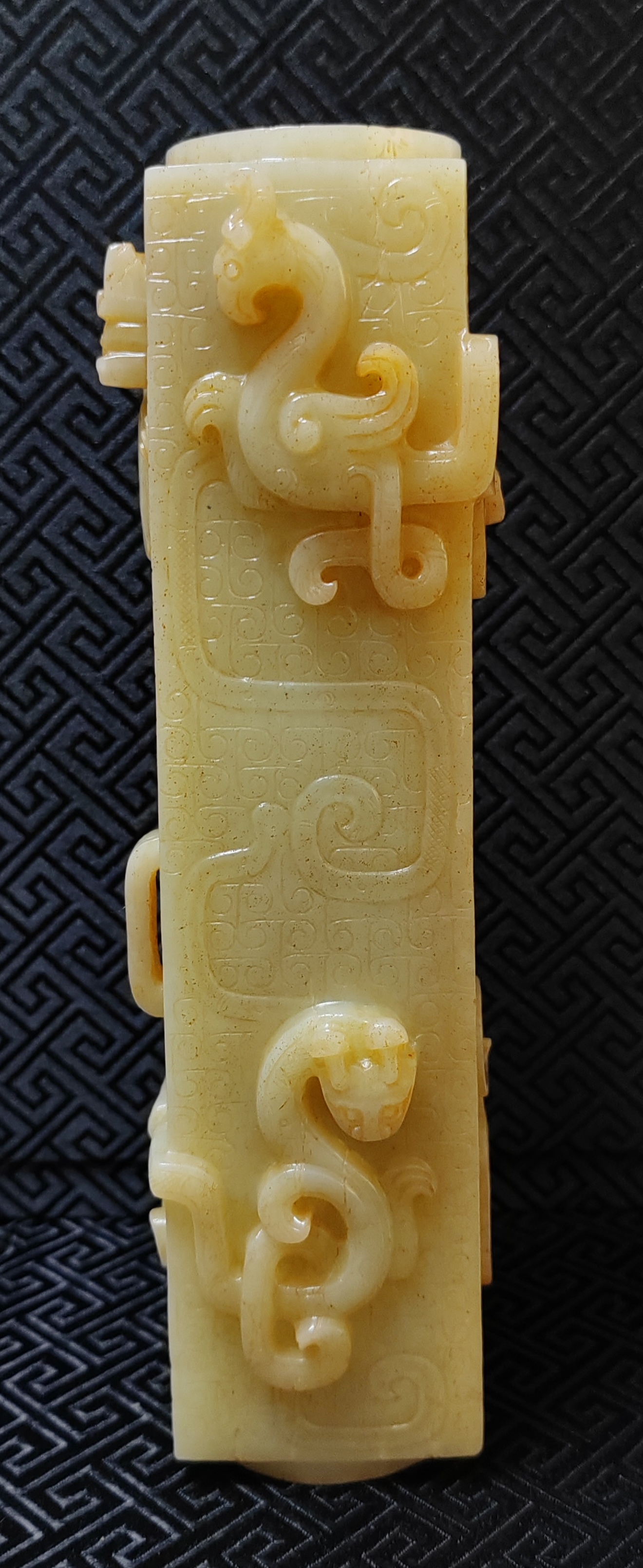 品藏阁光远鉴研171:螭龙玉琮(战国)由法器化为礼器的时代杰作