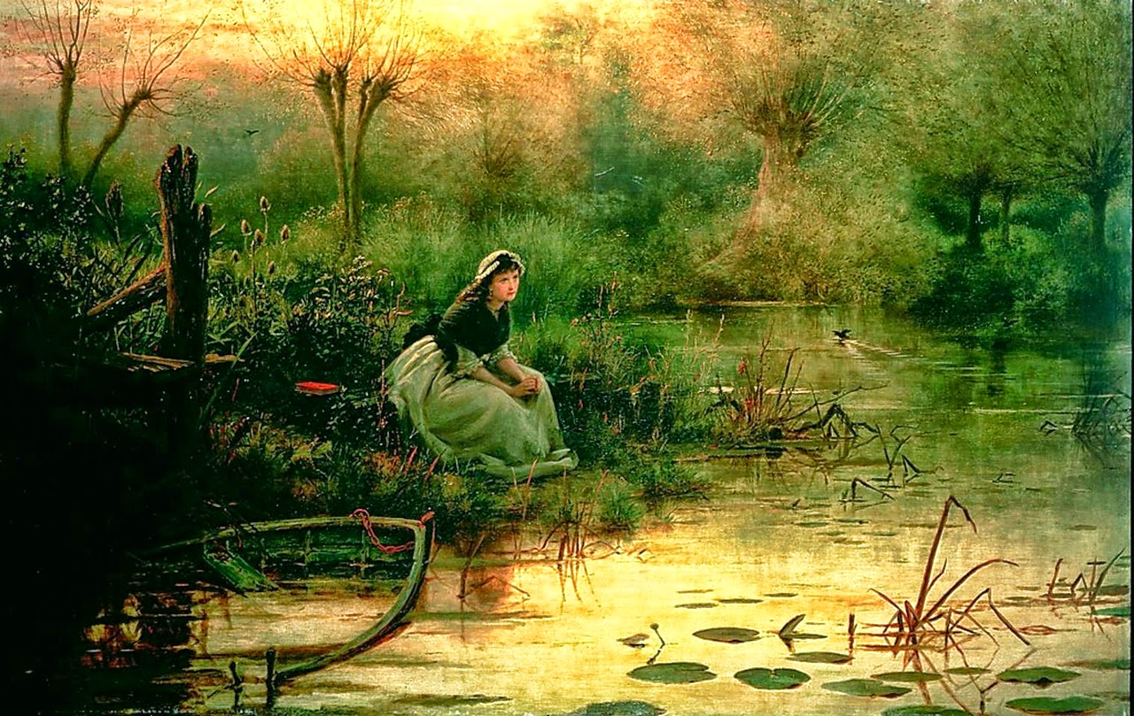 英国流派画家 george dunlop leslie 作品欣赏