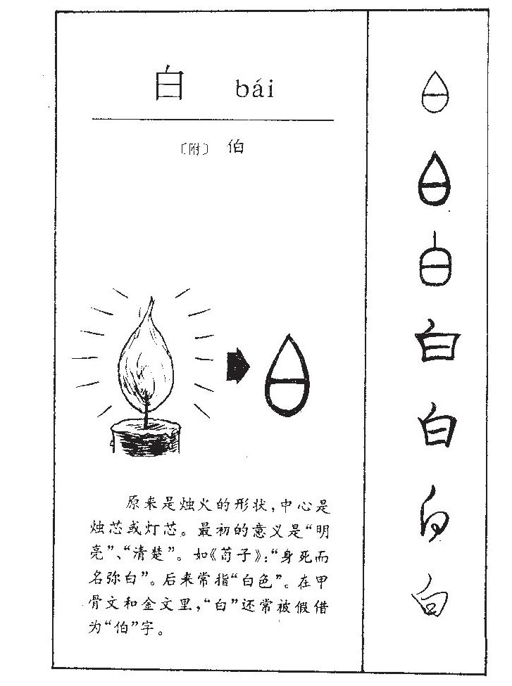 白字的甲骨文图片图片