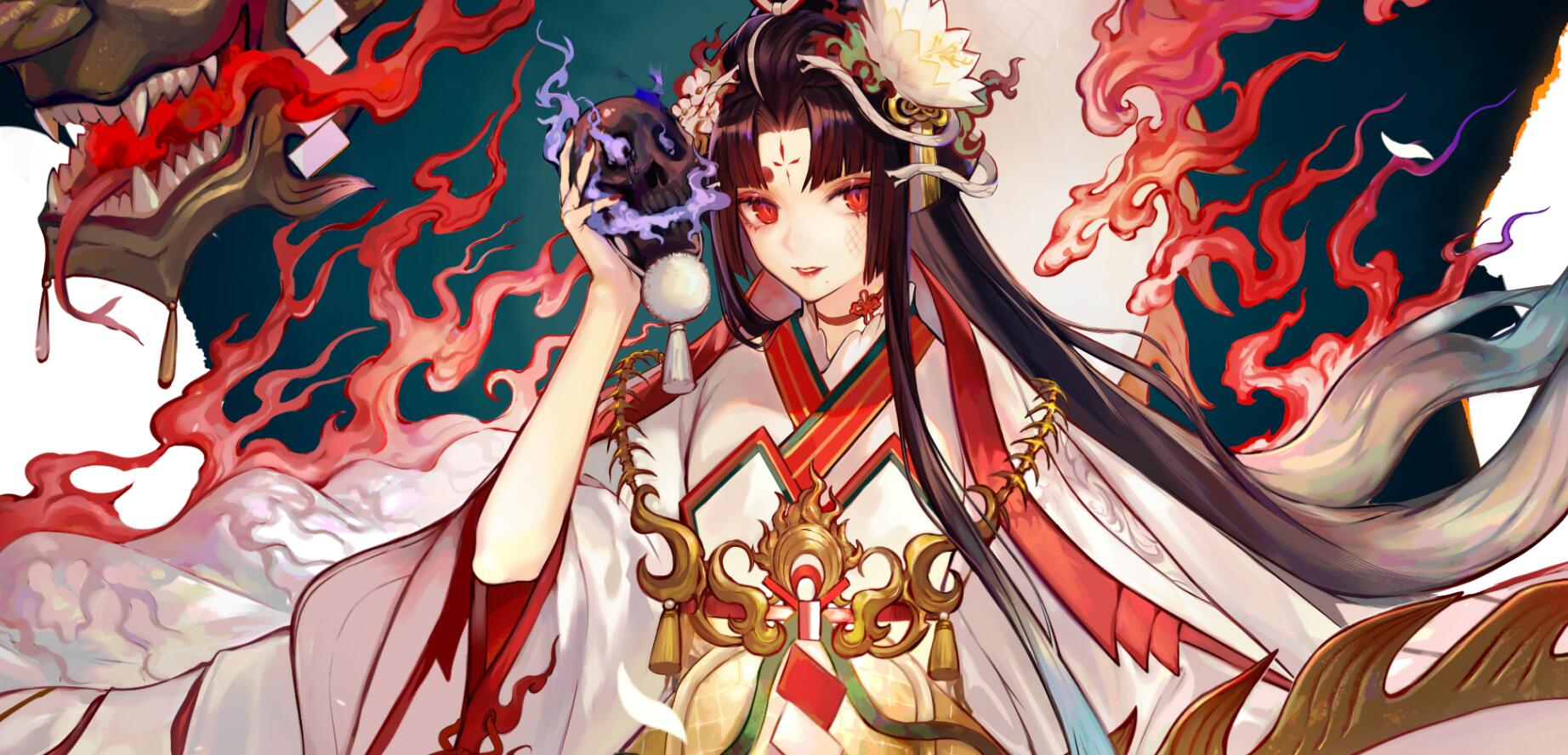 清姬阴阳师立绘图片