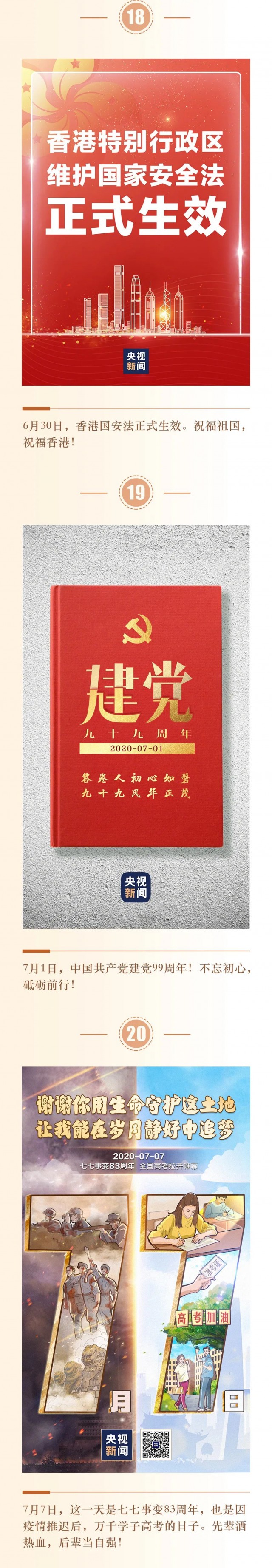 35张海报,回顾我们一起走过的2020