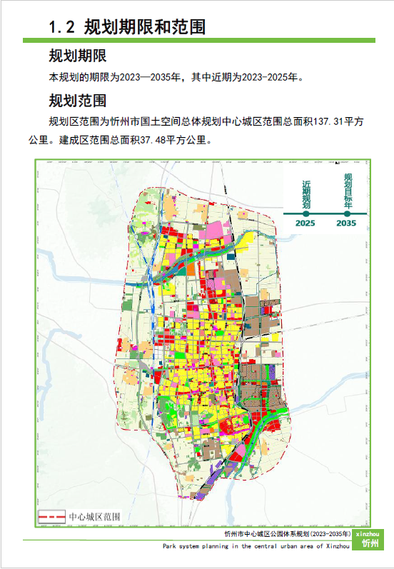 忻州市最新规划图图片