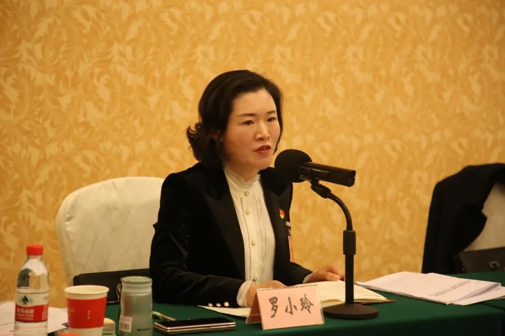 罗小玲 长寿区云台镇党委书记,重庆市巾帼建功标兵刘书记在区十四次