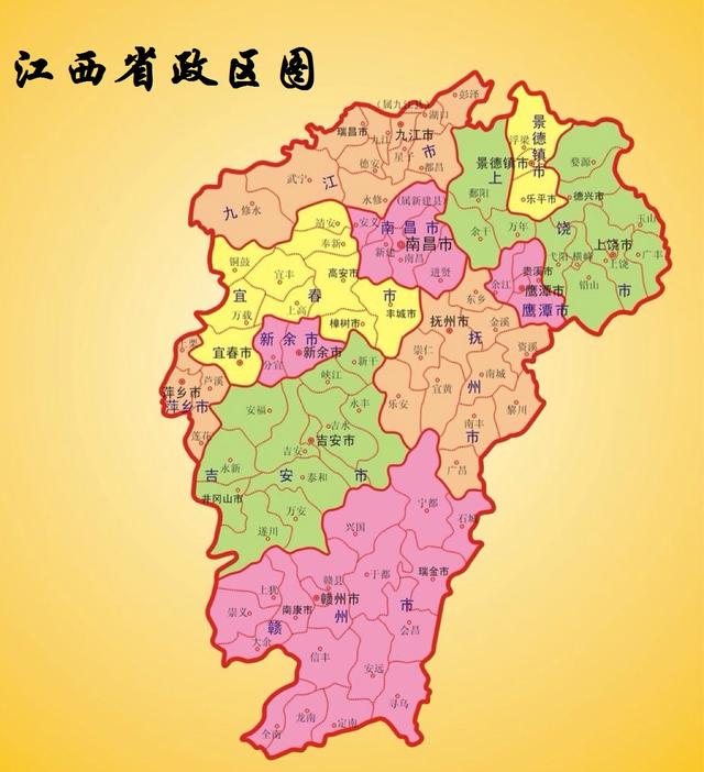 余干县地图赏析 江西省上饶市余干县