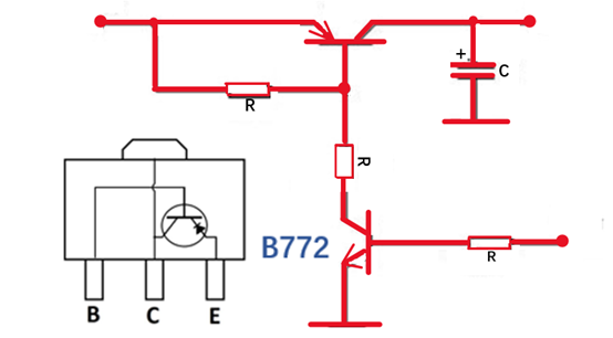 b772引脚图电路图图片
