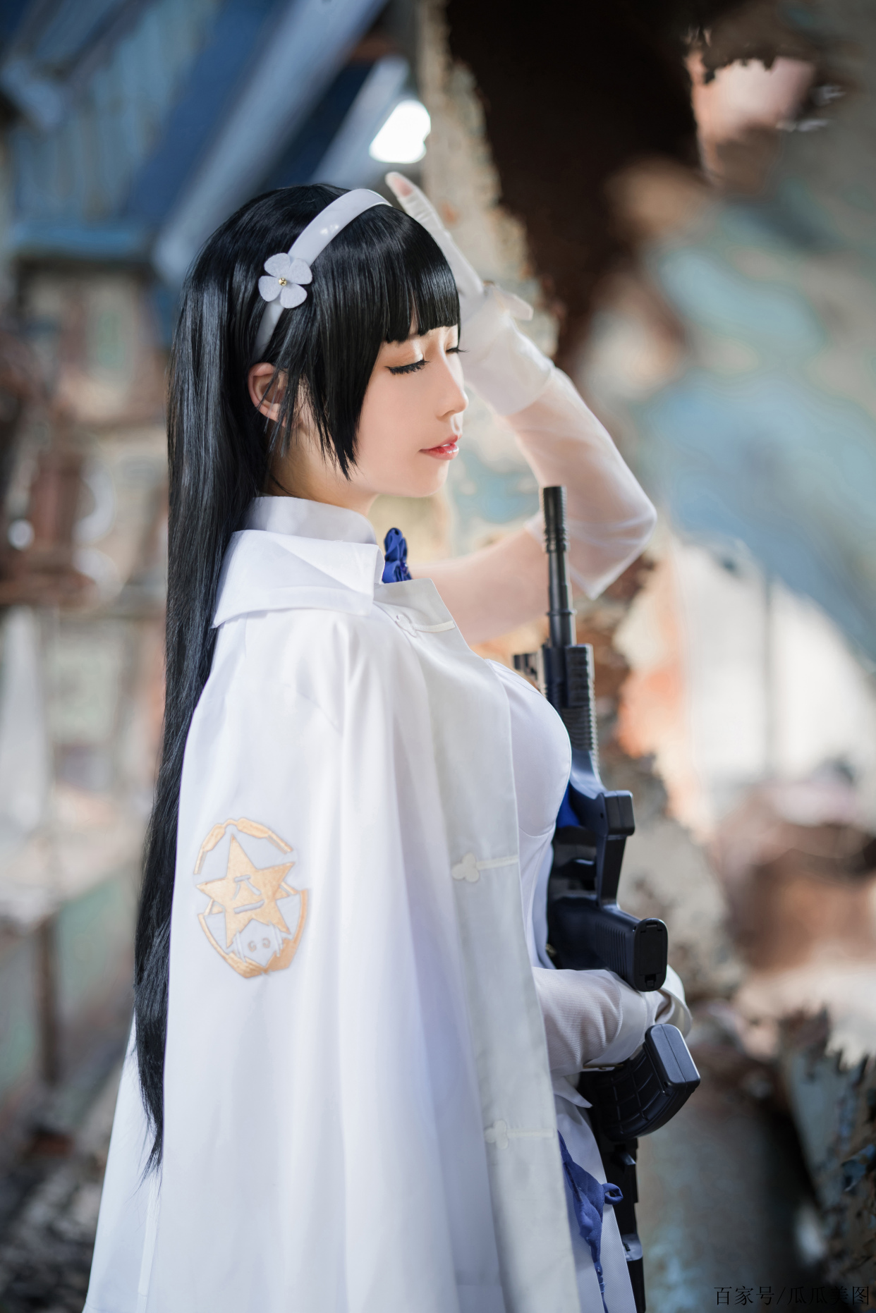 cos欣賞|cosplay|「少女前線·玉玲瓏·95式」正片@愛老師_phd