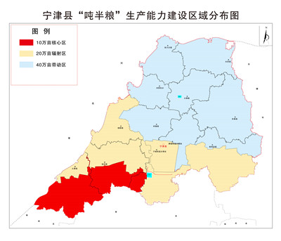 山东宁津县地理位置图片