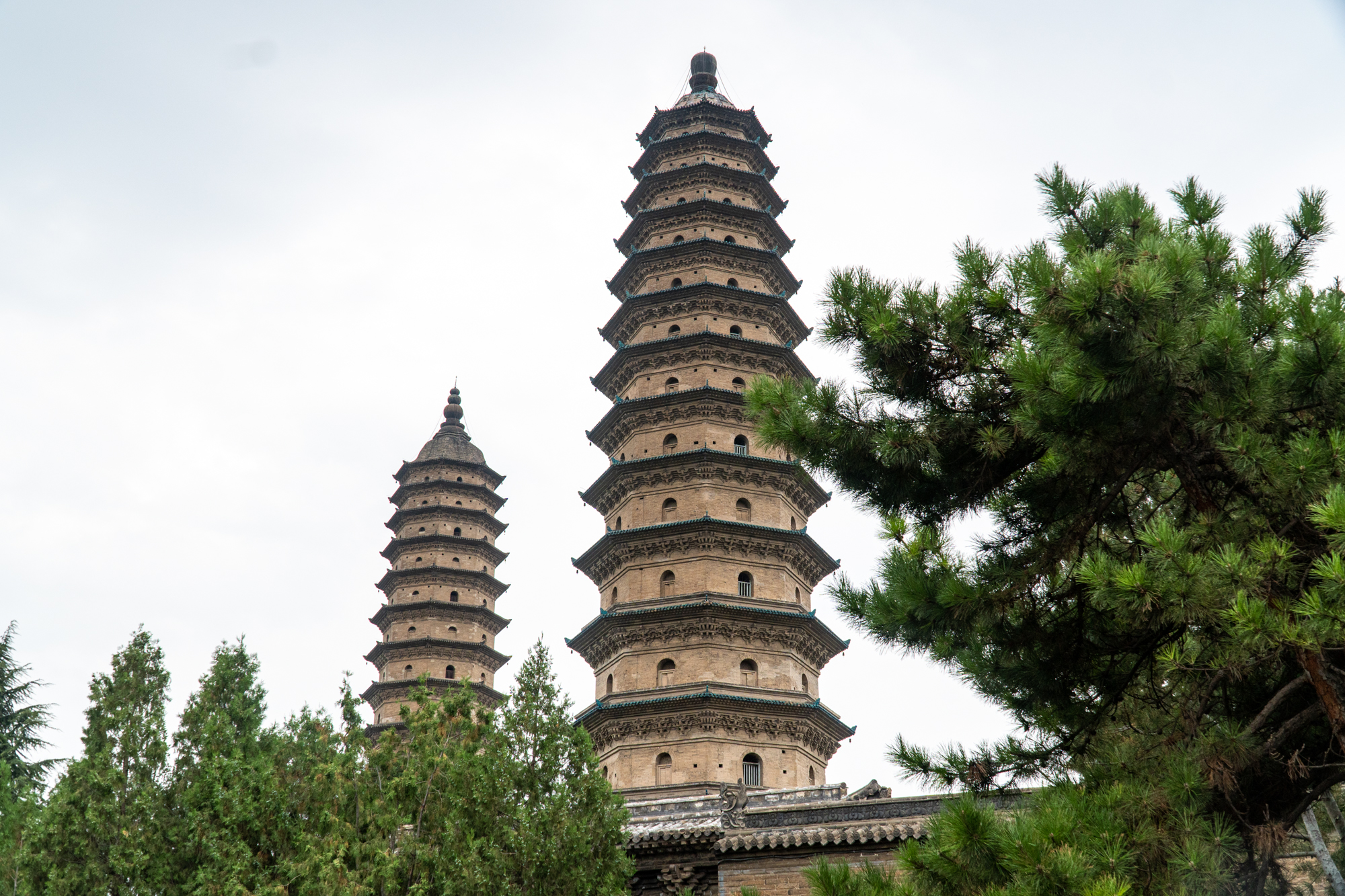 太原旅遊景點推薦:永祚寺雙塔,見證太原400餘年歷史變遷