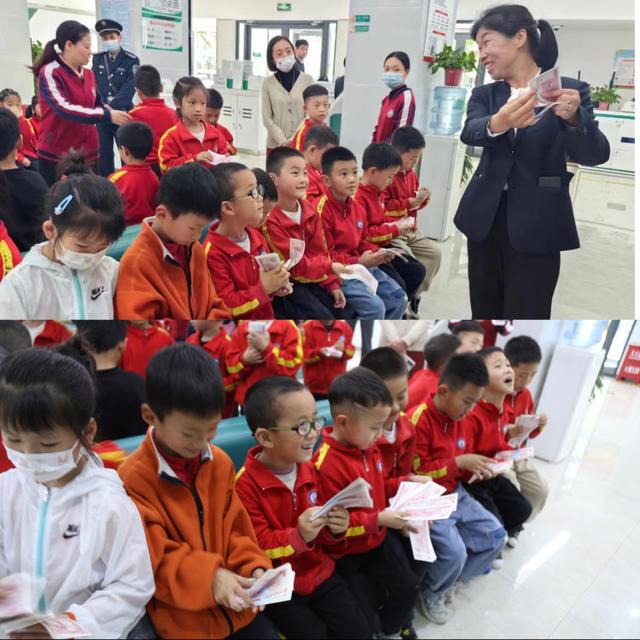 农行临渭区支行携手渭南瑞梦幼儿园开展"小小理财家"银行体验主题活动