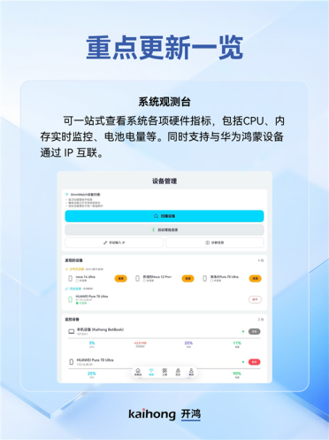 大学生开发者立功！KaihongOS x86首个三方应用上线：能与鸿蒙设备互联