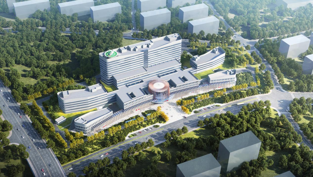 准格尔旗北山综合医院建设项目规划设计方案总平面图批前公示