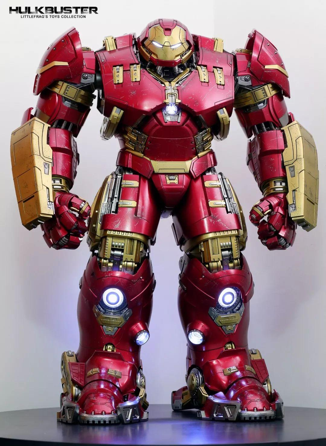 模玩美图赏:探索hottoys的mark44反浩克装甲1.0版本