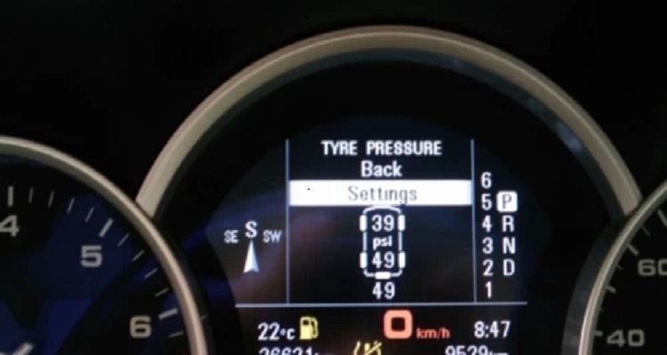 保时捷macan胎压怎么复位