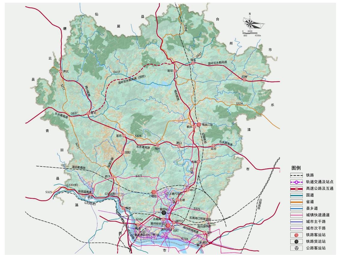 永嘉2021-2035國土規劃,打造溫州大都市區新中心