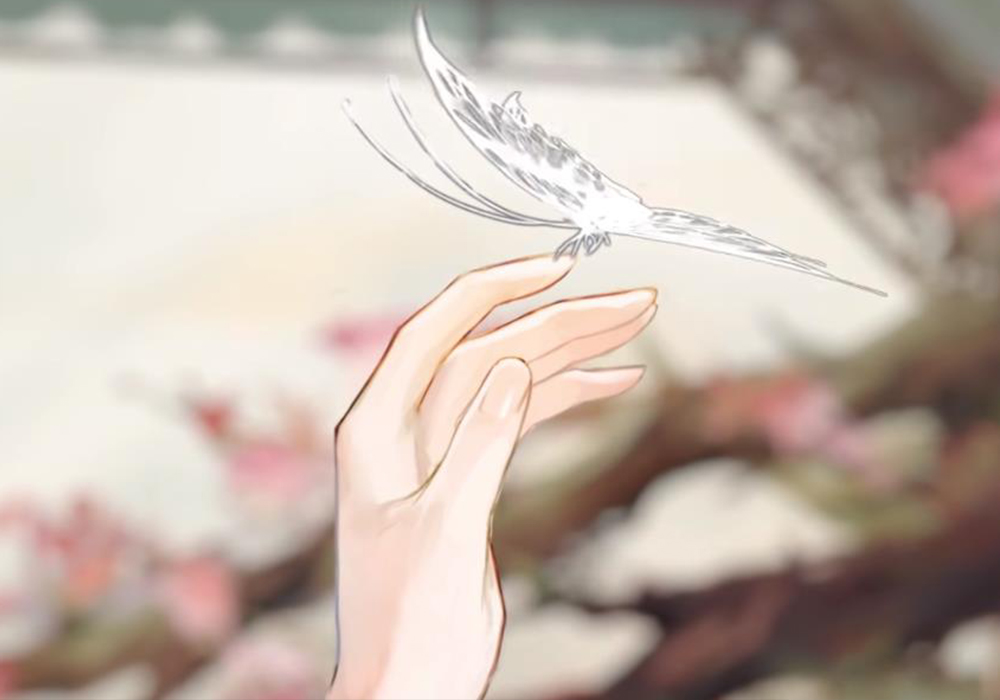 《天官赐福》第二季新镜头,花怜鬼市摇骰子,雕刻神像画面绝美!