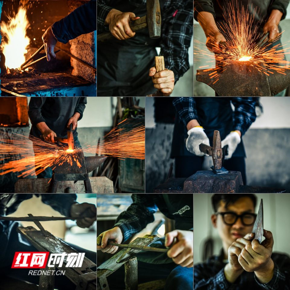 新春走基层·小镇青年丨95后"老铁匠"一辈子只想做好一把刀