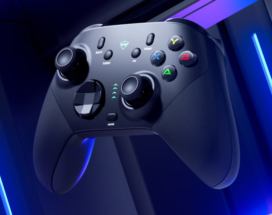 机械师 g6 pro 游戏手柄上架:热插拔霍尔摇杆,到手价 279 元