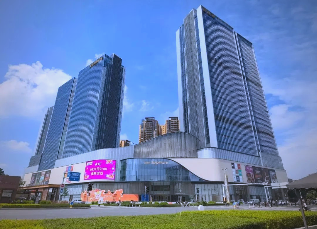 中山城区多款商业综合体人气大比拼