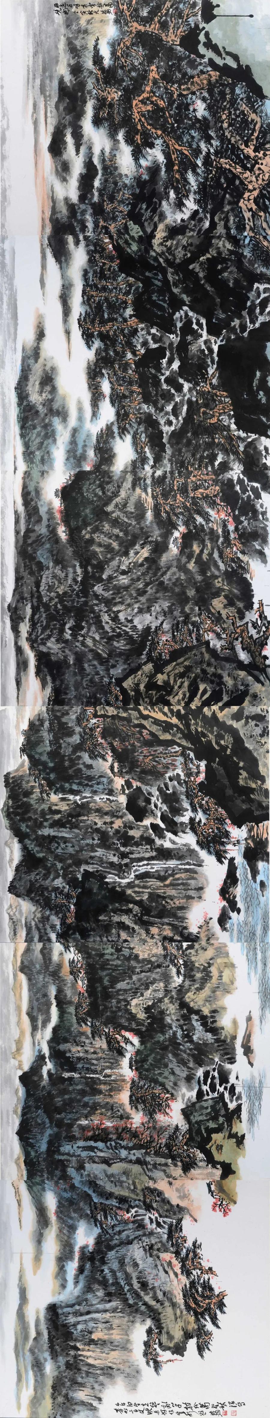 "绿野生辉——买鸿钧艺术展"7月12日在北京画院美术馆开展