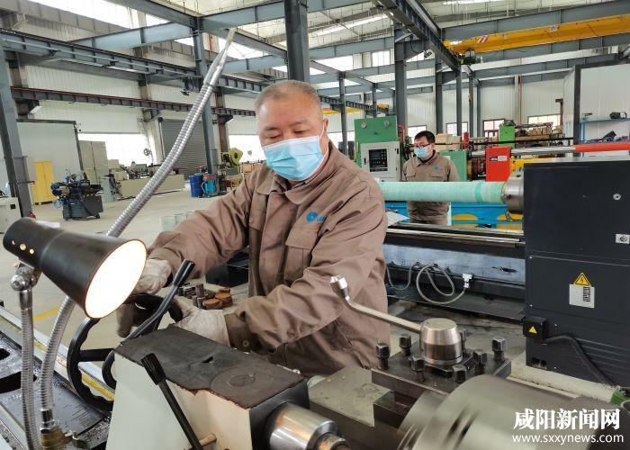 咸阳新兴纺织工业园不断加大园区标准化厂房建设
