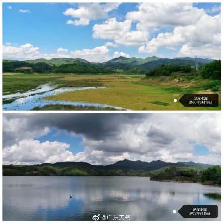 同一视角,不同时间,带你了解潮州饶平县汤溪水库,牛角