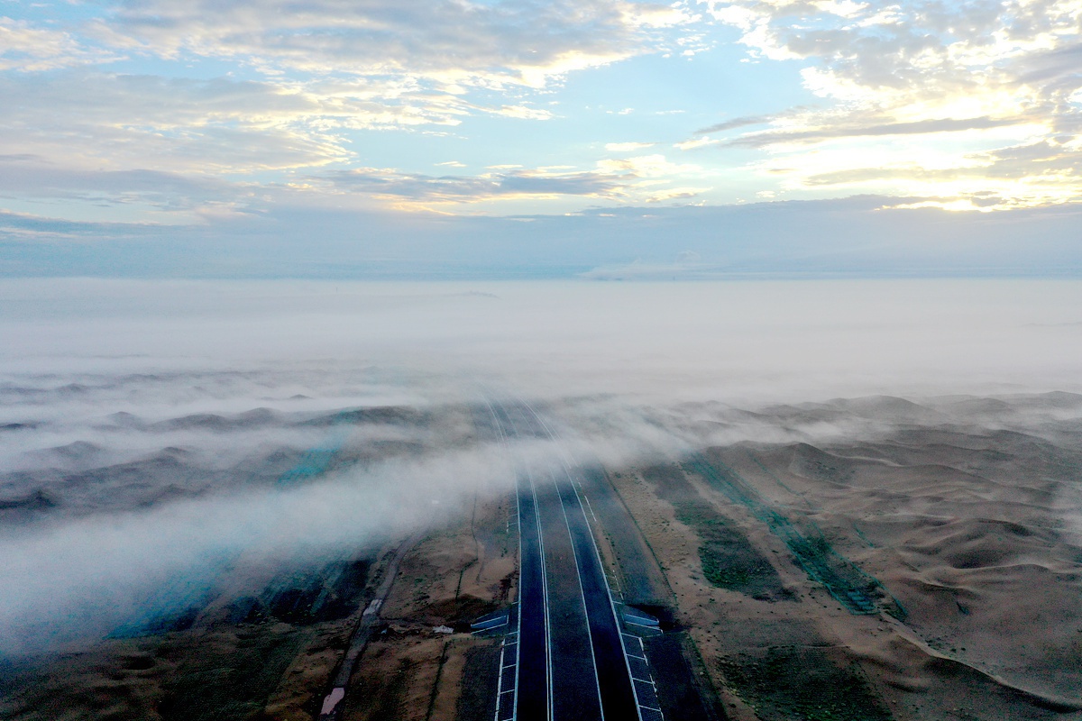 乌玛高速宁夏青铜峡至中卫段全线完工