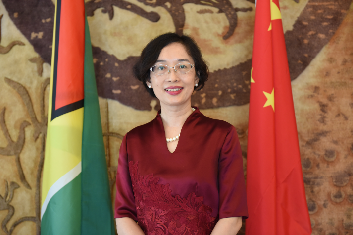 中国驻圭亚那大使郭海燕:中圭两国将在新一年携手续写友谊篇章
