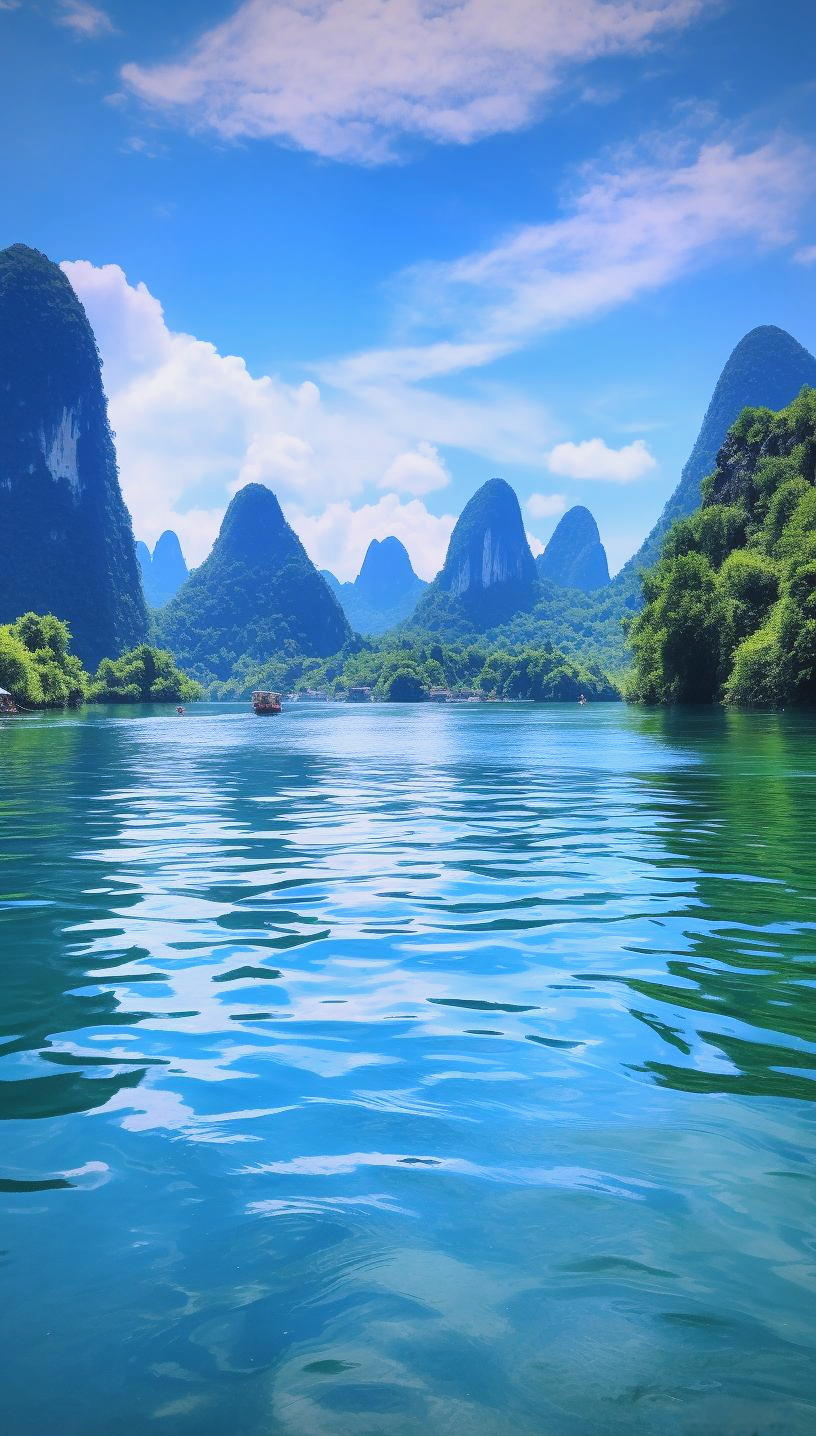 桂林山水风光概览:山川秀美,名胜众多,美食丰富,民俗多彩