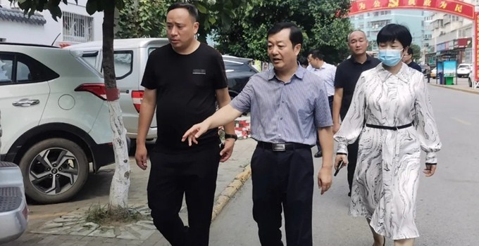 宛城区:市委常委,宣传部长张富治到宛城区督导全国文明城市创建成果