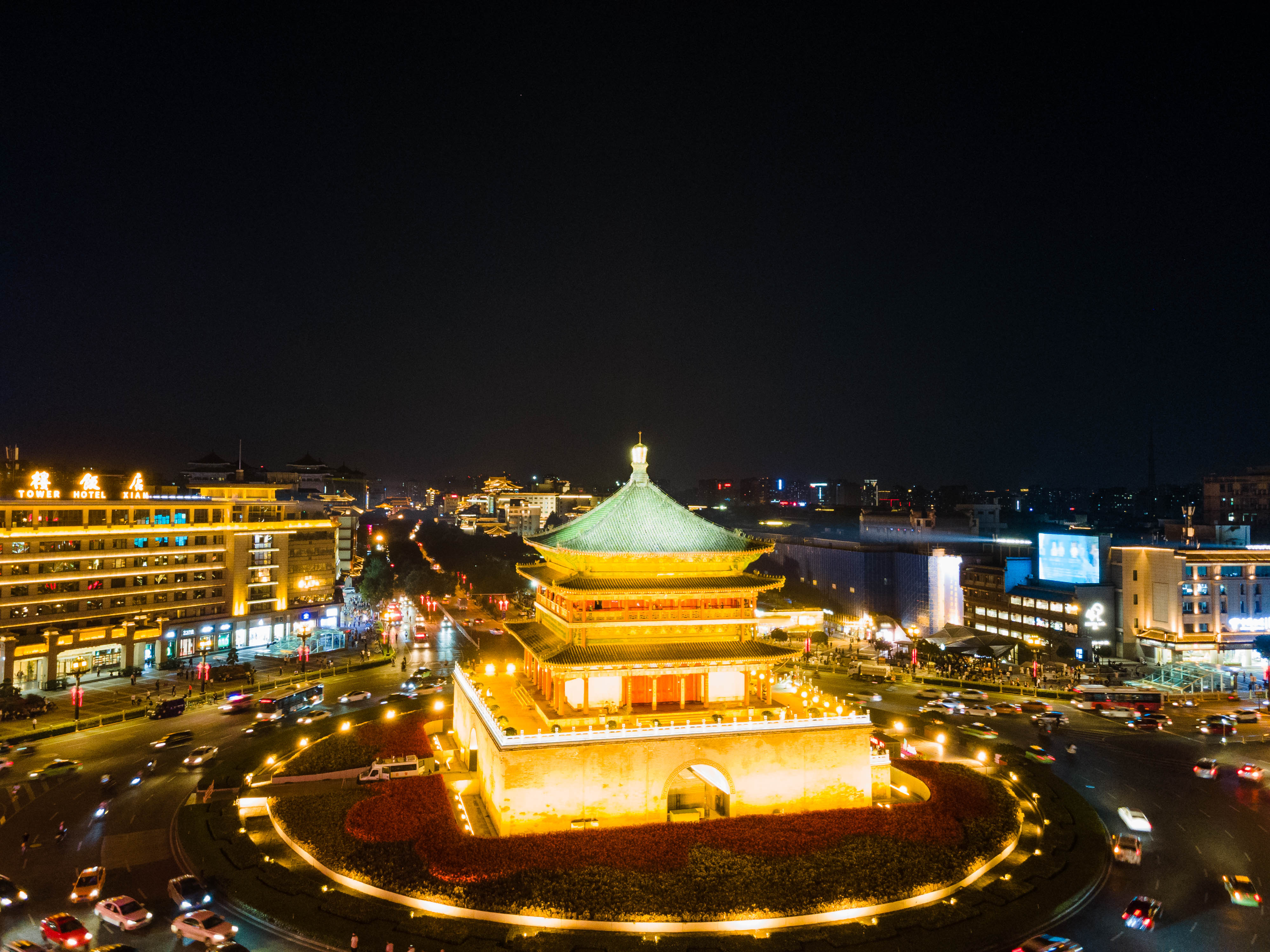 西安,世界四大古都之一,也是华夏民族十三朝古都