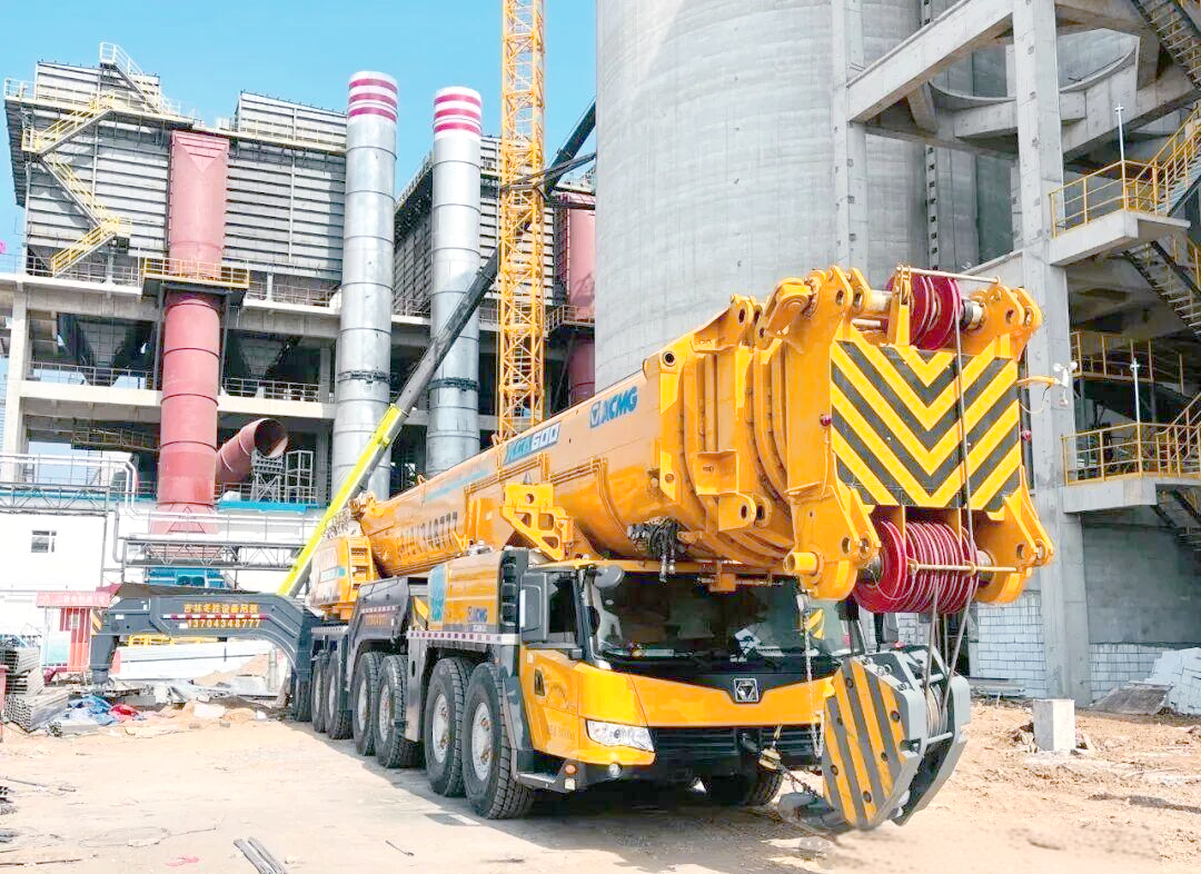 徐工600吨吊车:大型项目中的极限挑战与精彩表现