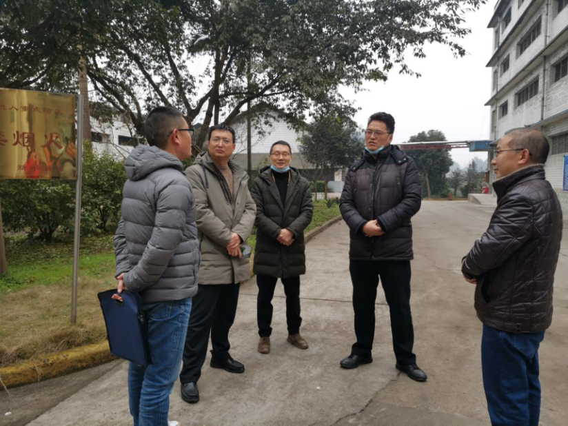 四川省宜宾市江安县副县长四郎益西调研食品生产企业发展情况