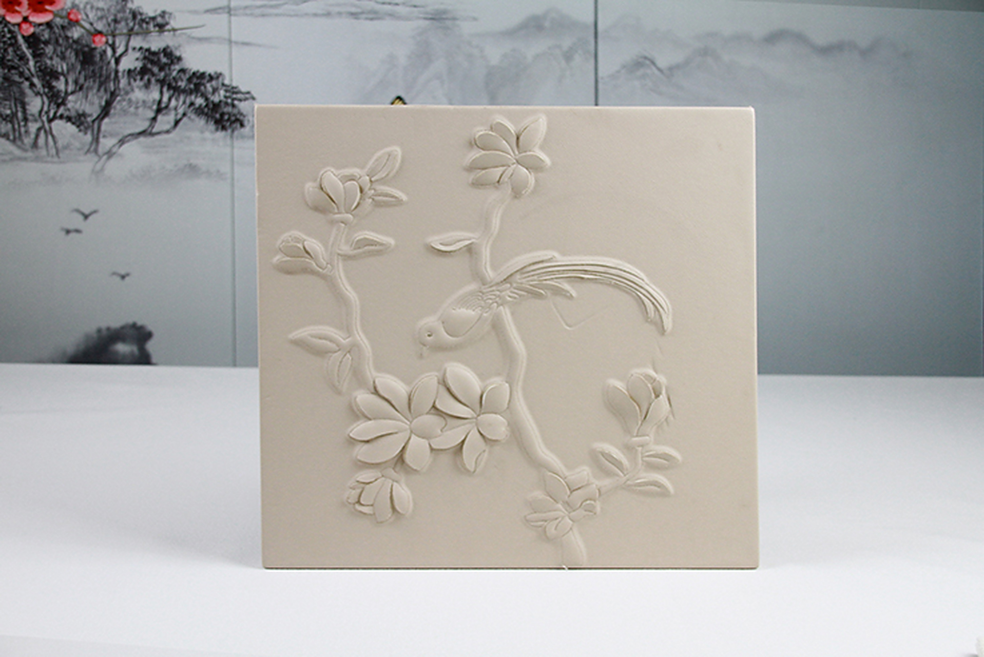 什么是皮雕背景墙?