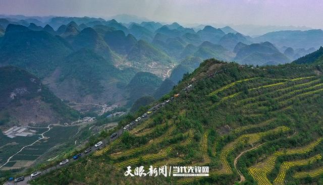 贵州册亨县秧庆万重山图片