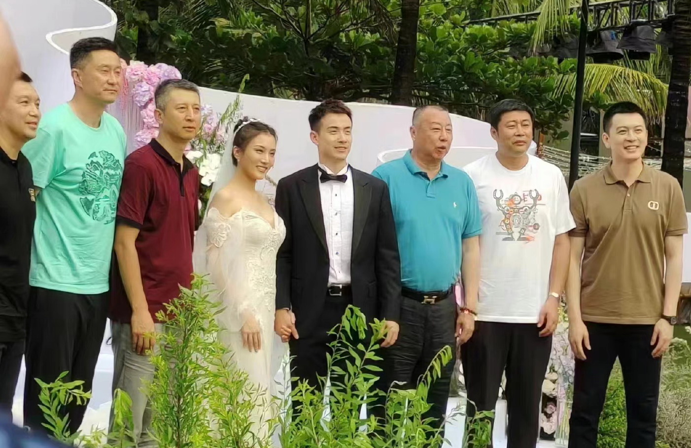 赵继伟婚礼阵容堪称豪华,6教练6现役国手,4名伴郎信息曝光!